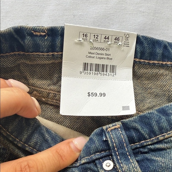 Cotton:On Denim Maxi Skirt - Picture 2 of 7